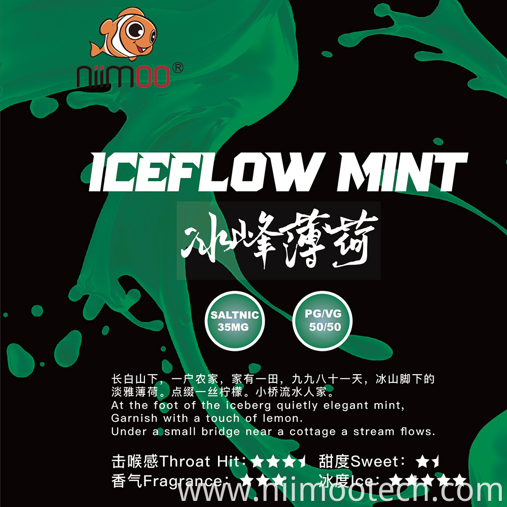 Iceflow Mint Flavored E-Cigarette